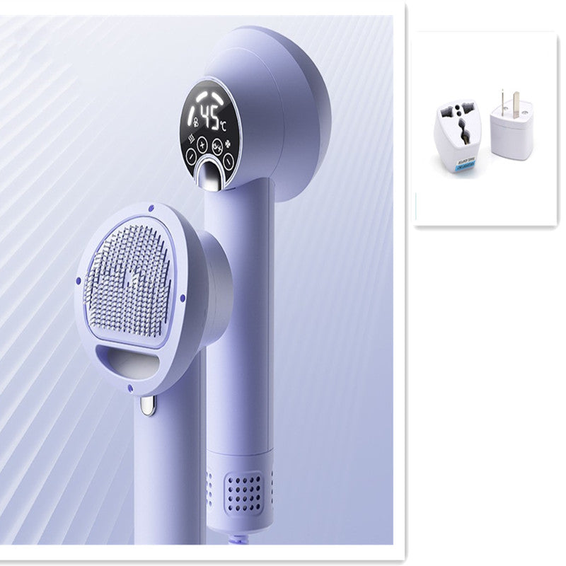 Smart Pet Hair Dryer for Dogs & Cats | Silent Grooming Blow & Comb Hairdressing Tool