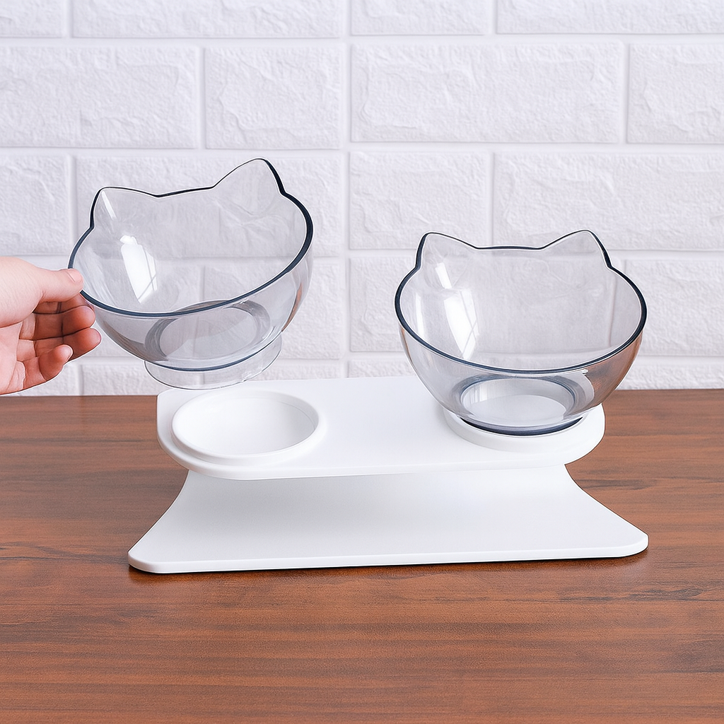 Pawthentic™ Bowl Anti-Vomiting Cat Feeder