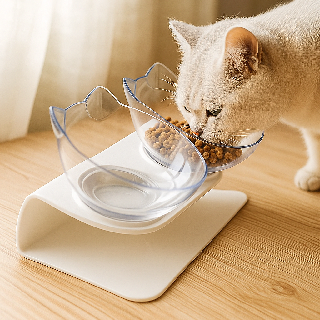 Pawthentic™ Bowl Anti-Vomiting Cat Feeder