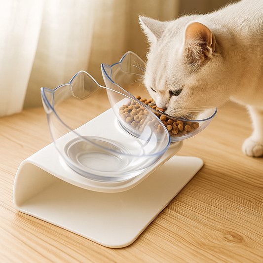 Pawthentic™ Bowl Anti-Vomiting Cat Feeder