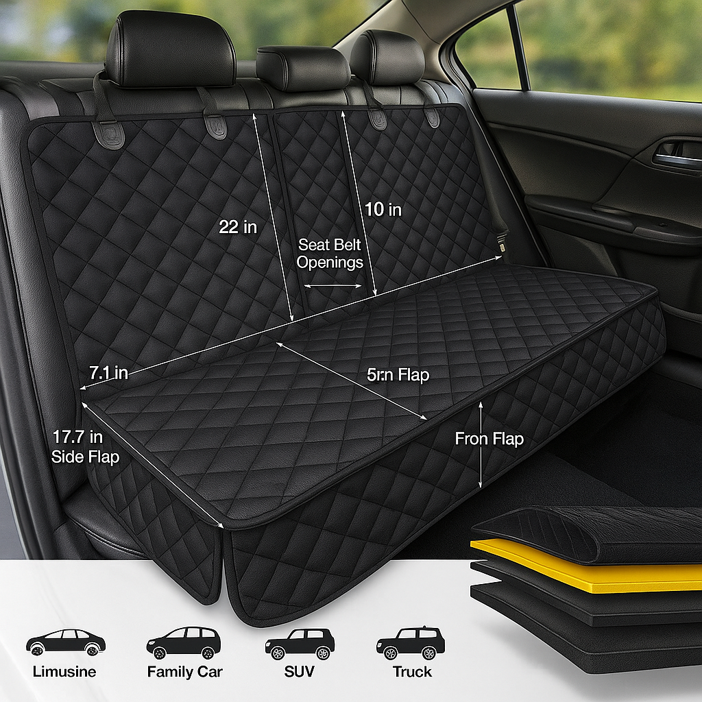 Ultimate Dog Car Seat Cover