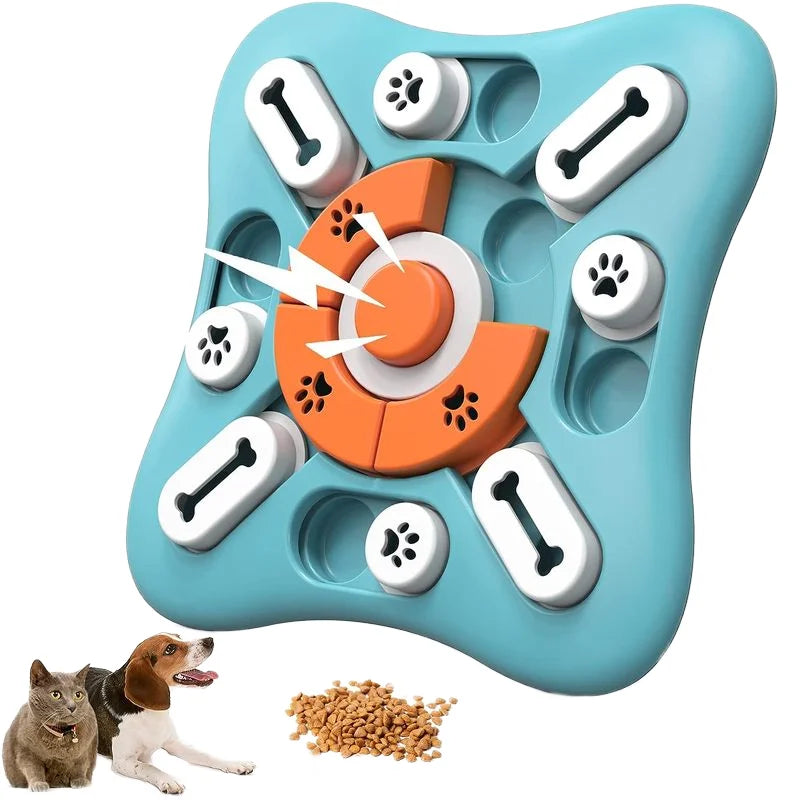 Treat-Dispensing Dog Game – Mental Stimulation & Fun!