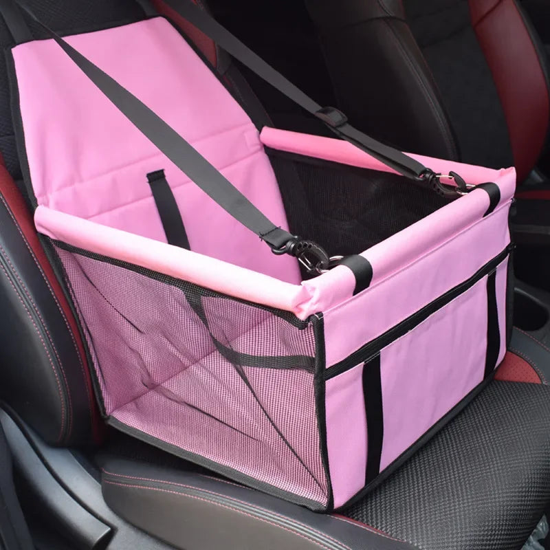 Double‑Thick Pet Car Seat Bag & Mat