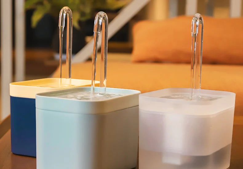 EURO VIBE Cat Water Fountain – Automatic Fresh Water Dispenser UK