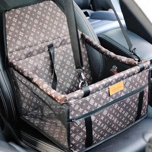 Double‑Thick Pet Car Seat Bag & Mat