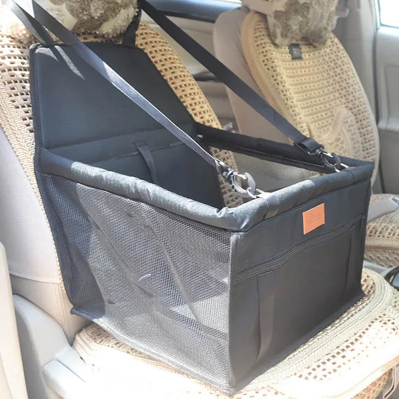 Double‑Thick Pet Car Seat Bag & Mat