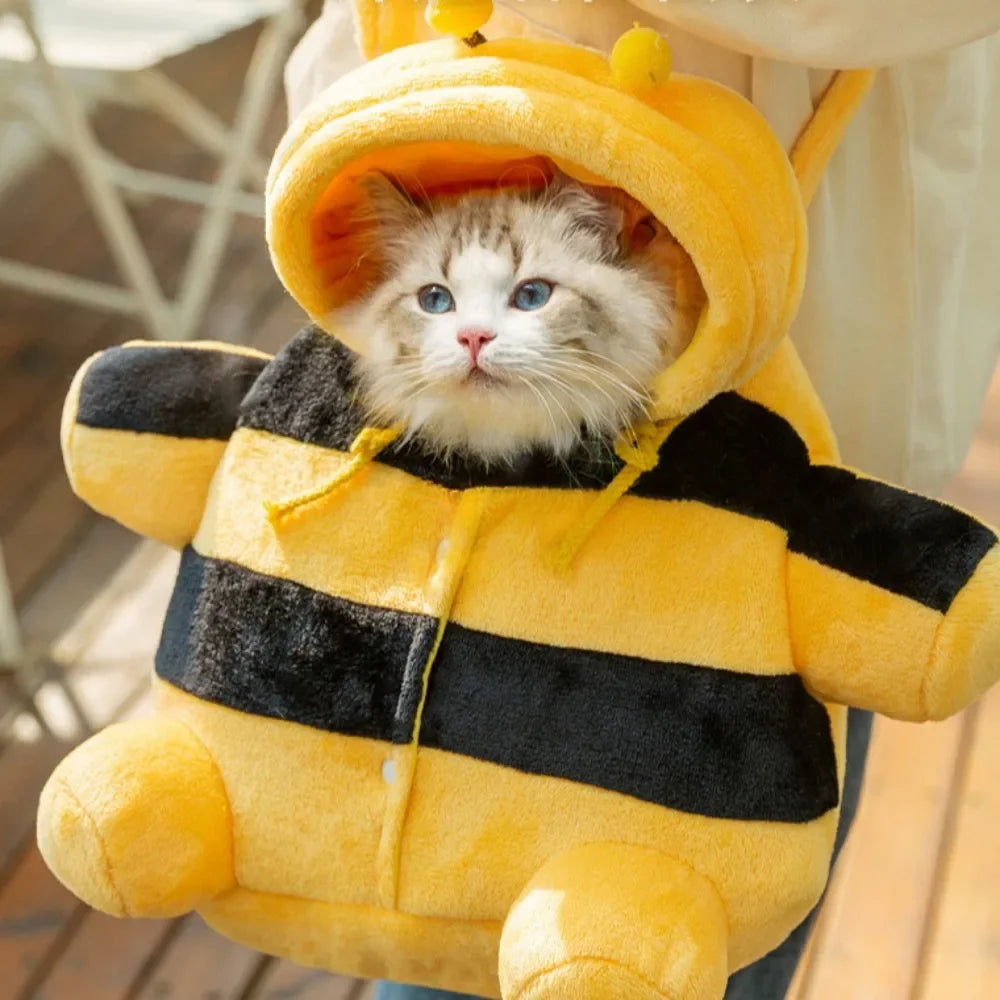 BuzzPurr Cat Carrier – Adorable, Comfy & Travel-Ready!