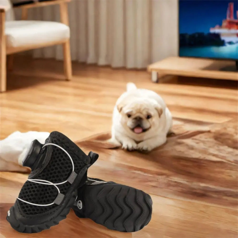 PawGuard™ Cozy Button Shoes 🛡️🐾